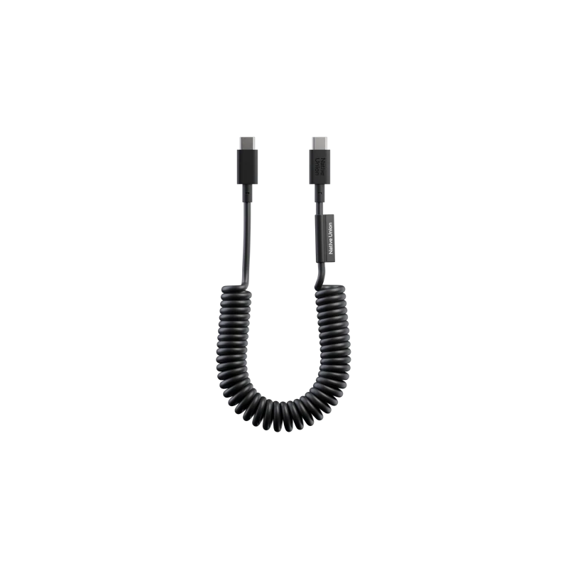 Native Union Pop Cable - kabel USB-C - USB-C, 1,2 m 60W (black)