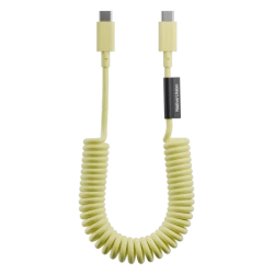 Native Union Pop Cable - kabel USB-C - USB-C, 1,2 m 60W (lemon)