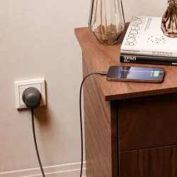 Twelve South PowerCord EU szybka ładowarka sieciowa 30W z kablem USB-C 3m (wtyczki EU i UK w zestawie)