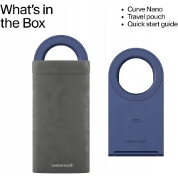 Twelve South regulowana aluminiowa podstawka stojak stand MagSafe do iPhone (coastal)