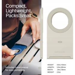 Twelve South regulowana aluminiowa podstawka stojak stand MagSafe do iPhone (dune)