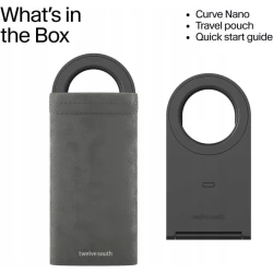 Twelve South regulowana aluminiowa podstawka stojak stand MagSafe do iPhone(slate)