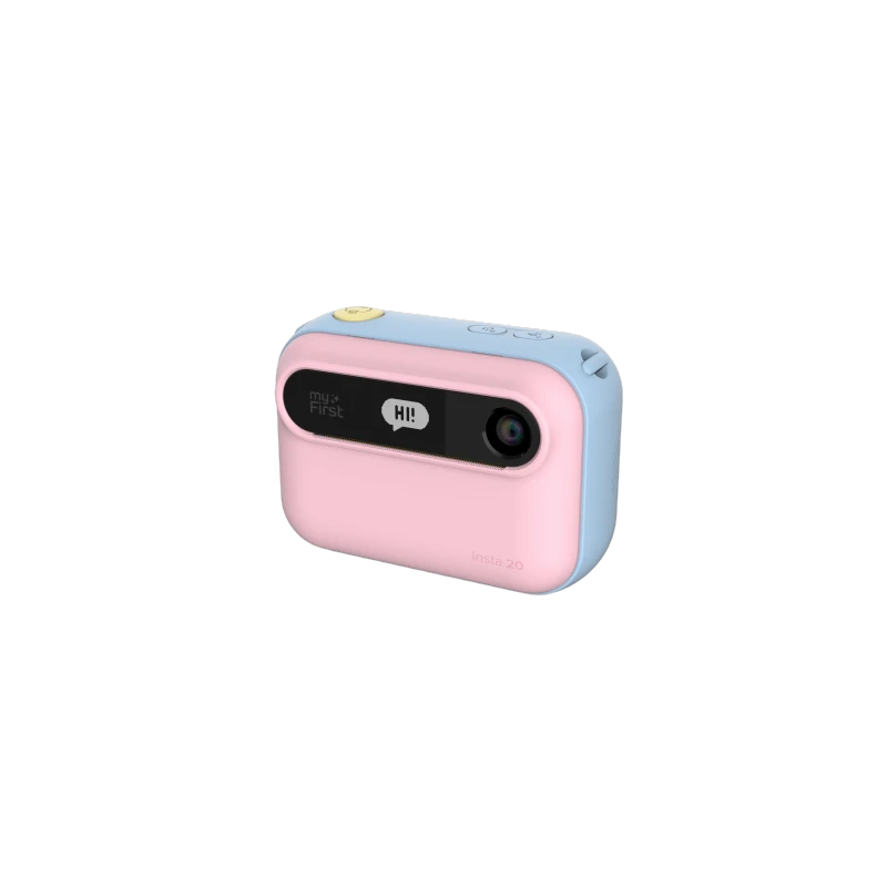 myFirst Camera Insta 20 - aparat natychmiastowy dla dzieci z drukarką i możliwością drukowania etykiet, ekranem 3" Full HD IPS i