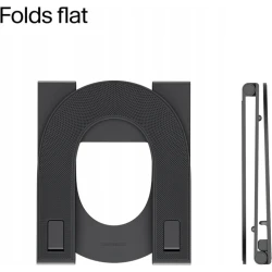 TwelveSouth Curve Mini regulowana składana aluminiowa podstawka iPad tablet (slate)