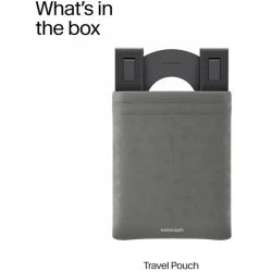 TwelveSouth Curve Mini regulowana składana aluminiowa podstawka iPad tablet (slate)