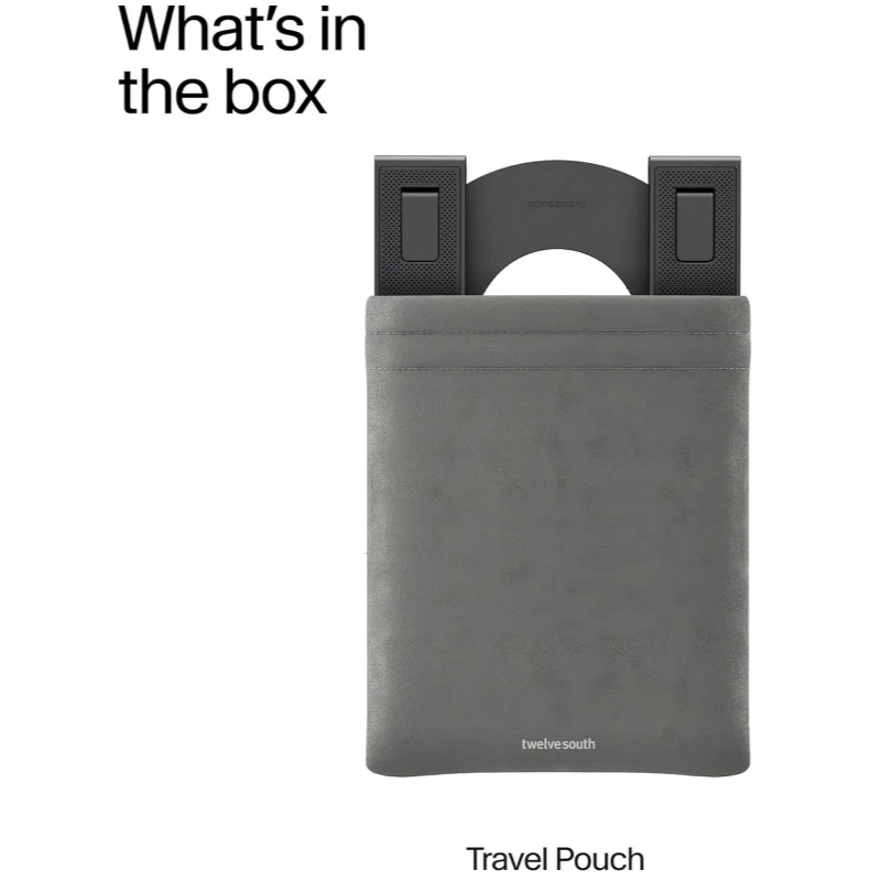 Twelve South Curve Mini - regulowana aluminiowa podstawka do iPad (slate)