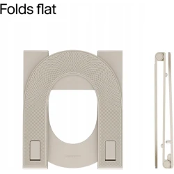 TwelveSouth Curve Mini regulowana składana aluminiowa podstawka iPad tablet (dune)