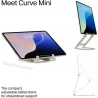 TwelveSouth Curve Mini regulowana składana aluminiowa podstawka iPad tablet (dune)