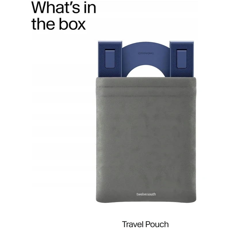 Twelve South Curve Mini - regulowana aluminiowa podstawka do iPad (coastal)