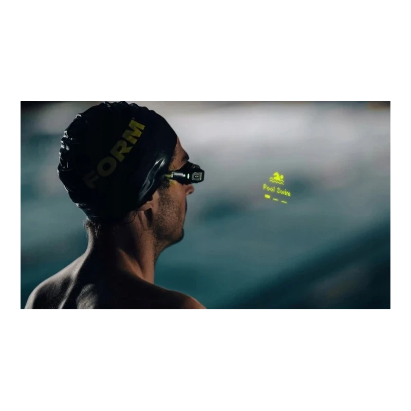 FORM Smart Swim 2PRO inteligentne okulary pływackie aplikacja tętno dystans