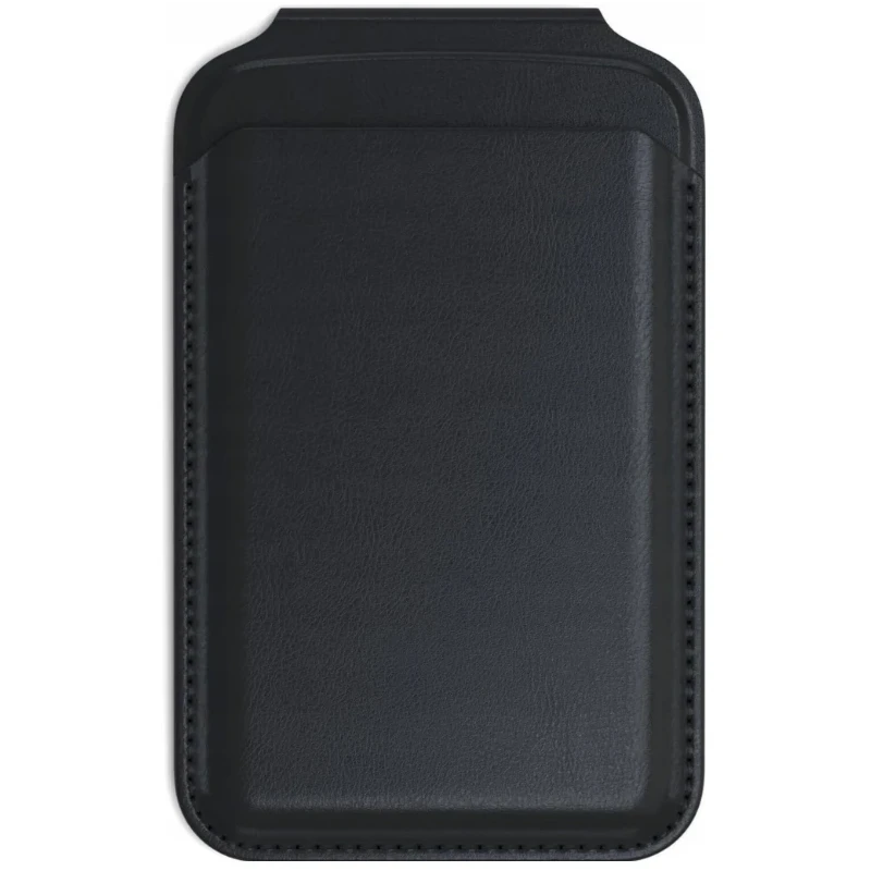 Satechi Vegan-Leather Wallet Stand portfel i podstawka iPhone skóra MagSafe (black)