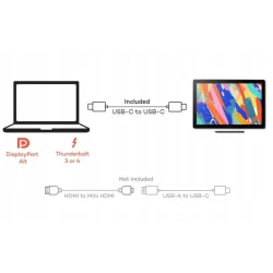 Wacom Cintiq 16 tablet graficzny ekranowy piórko ProPen3E IPS 2560x1600 USB (2025)