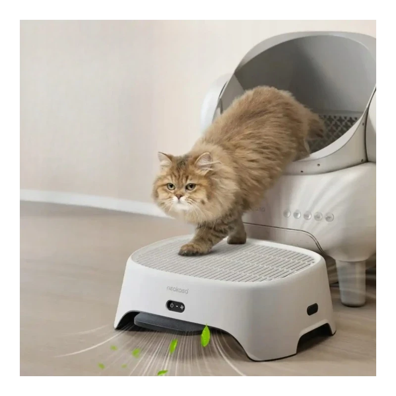 Neakasa AirStep stopień kuwety wbudowany oczyszczacz z filtrem węglowym