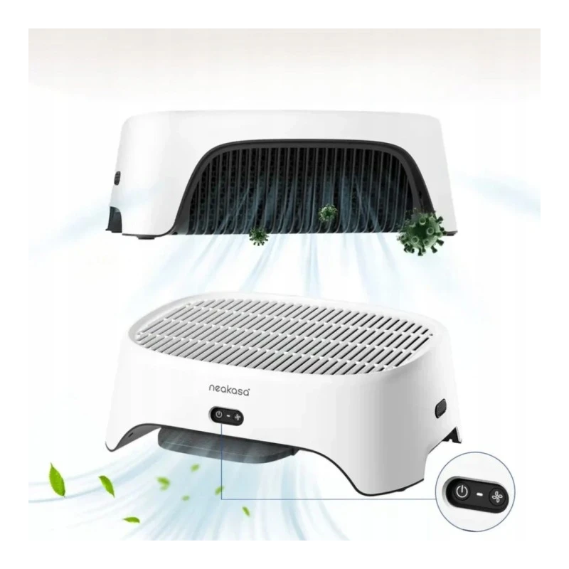 Neakasa AirStep stopień kuwety wbudowany oczyszczacz z filtrem węglowym