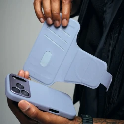 Decoded obudowa ochronna portfel case etui z klapką iPhone 17 Pro MagSafe (forever blue)