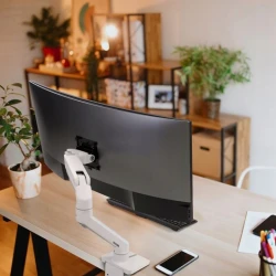 Ergotron - HX Desk Monitor Arm - uchwyt biurkowy do monitora (biały)