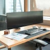 Ergotron LX PRO Dual mocny dwu ramienny uchwyt biurkowy na 2 monitory (ciemnoszary)