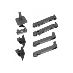 Ergotron LX PRO Dual mocny dwu ramienny uchwyt biurkowy na 2 monitory (ciemnoszary)