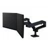 Ergotron LX PRO Dual mocny dwu ramienny uchwyt biurkowy na 2 monitory (czarny)
