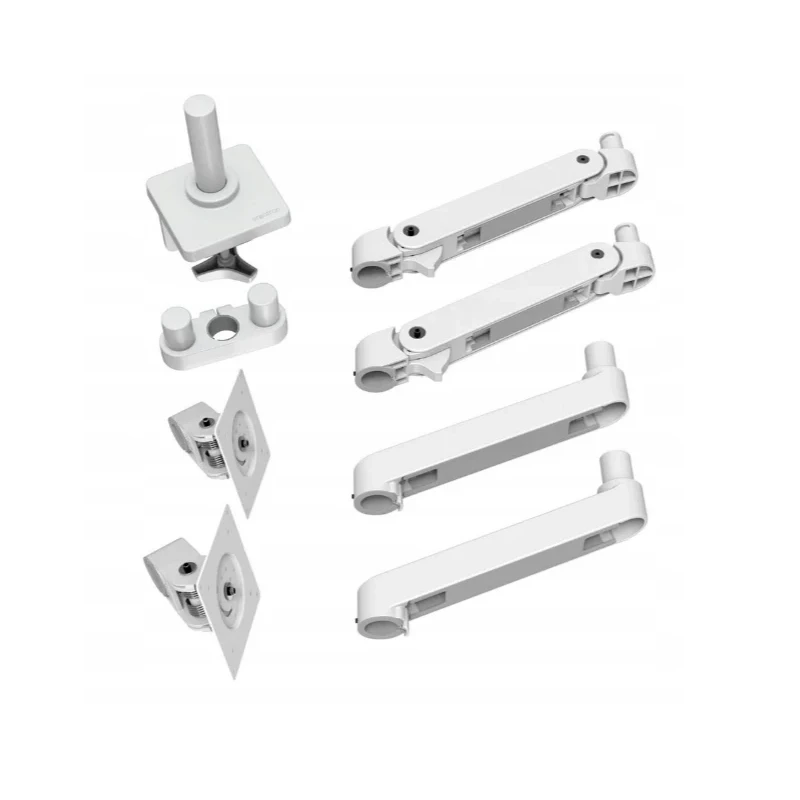 Ergotron LX PRO Dual mocny dwu ramienny uchwyt biurkowy na 2 monitory (biały)