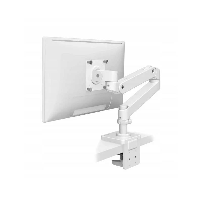 Ergotron LX PRO mocny regulowany uchwyt biurkowy na jeden monitor (biały)