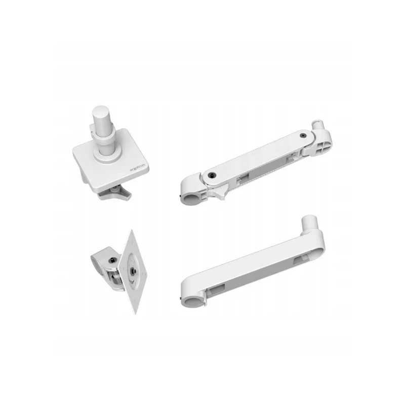 Ergotron LX PRO mocny regulowany uchwyt biurkowy na jeden monitor (biały)