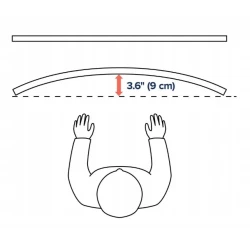 Ergotron LX PRO mocny regulowany uchwyt biurkowy na jeden monitor (biały)