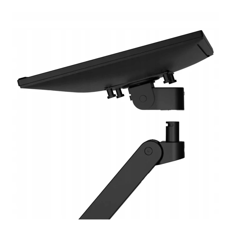 Ergotron LX PRO mocny regulowany uchwyt biurkowy na jeden monitor (czarny)