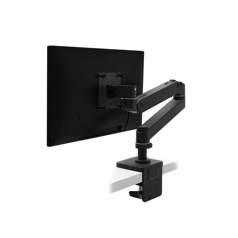 Ergotron LX PRO mocny regulowany uchwyt biurkowy na jeden monitor (czarny)