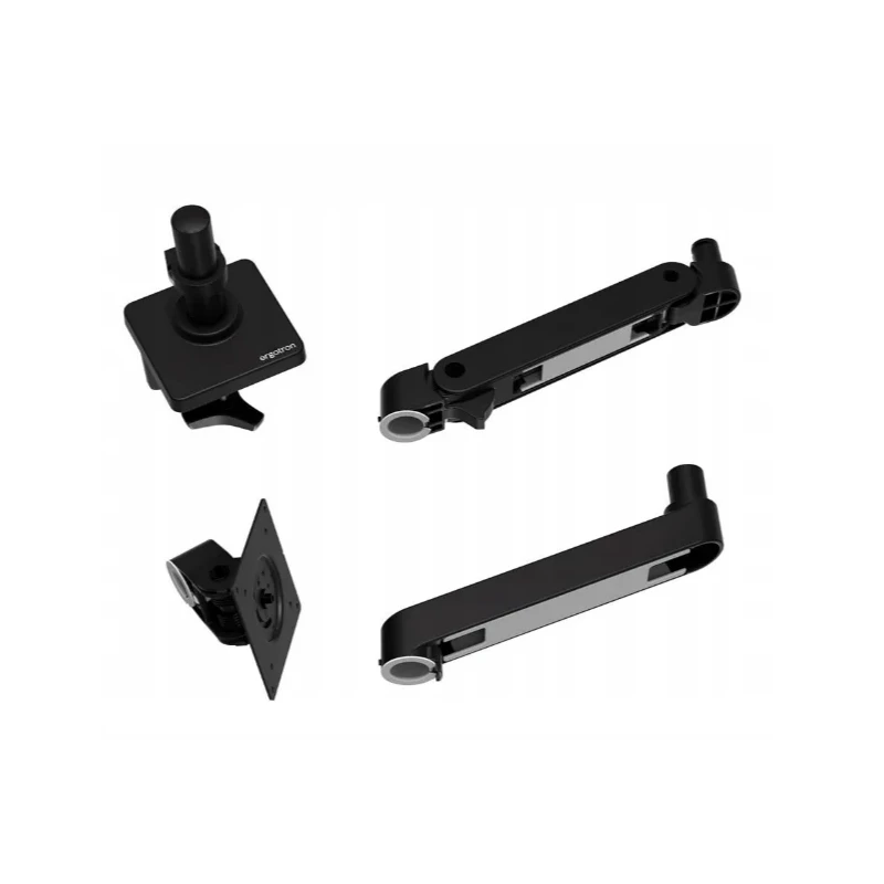 Ergotron LX PRO mocny regulowany uchwyt biurkowy na jeden monitor (czarny)