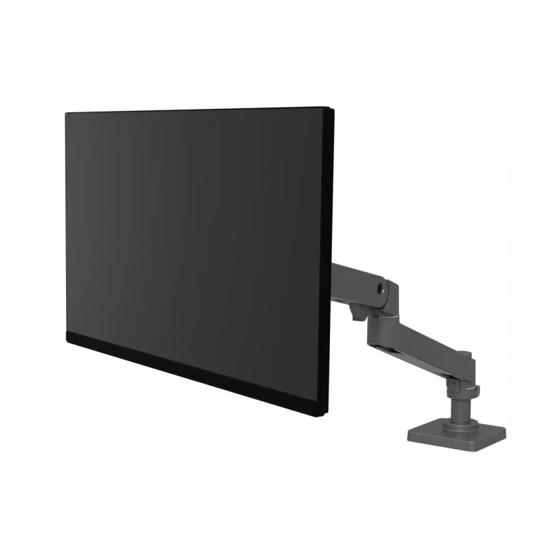 Ergotron LX PRO mocny regulowany uchwyt biurkowy na 1 monitor (ciemnoszary)