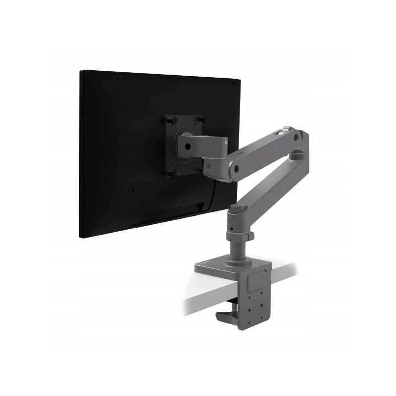 Ergotron LX PRO mocny regulowany uchwyt biurkowy na 1 monitor (ciemnoszary)