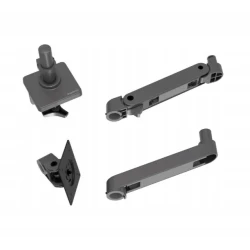 Ergotron LX PRO mocny regulowany uchwyt biurkowy na 1 monitor (ciemnoszary)