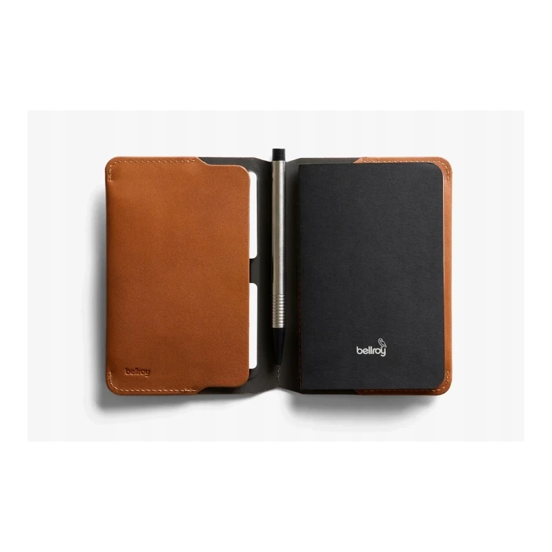 Bellroy Notebook Cover - okładka na notes z notesem w zestawie (caramel)