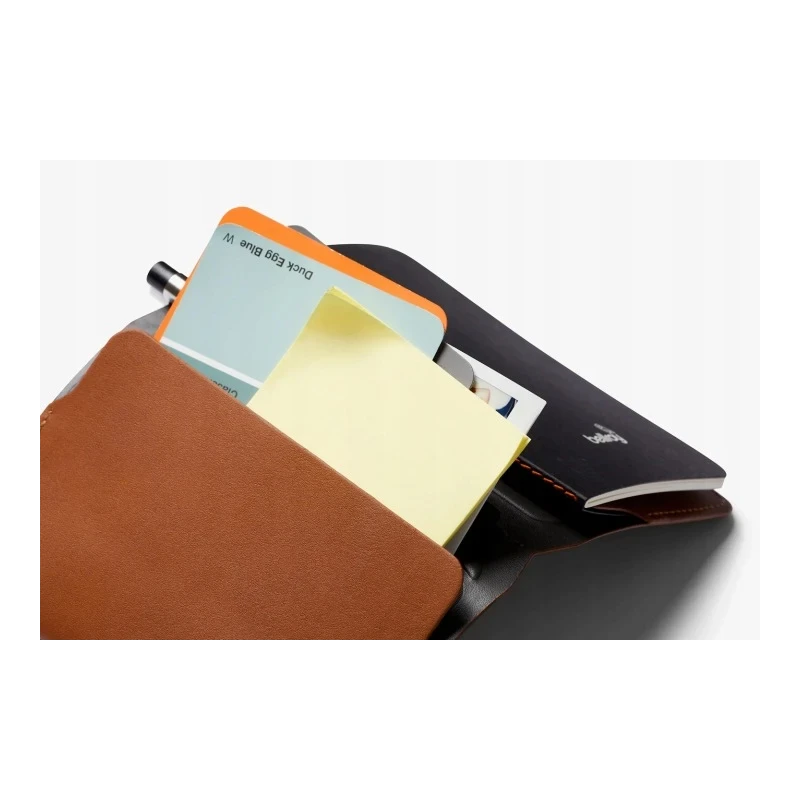 Bellroy Notebook Cover - okładka na notes z notesem w zestawie (caramel)