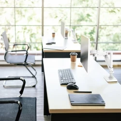 Ergotron LX PRO uchwyt biurkowy na jeden monitor wysok punkt montażowym (biały)