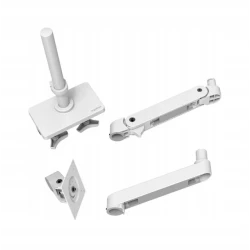 Ergotron LX PRO uchwyt biurkowy na jeden monitor wysok punkt montażowym (biały)