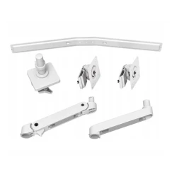 Ergotron LX PRO regulowany mocny uchwyt biurkowy na dwa monitory (biały)