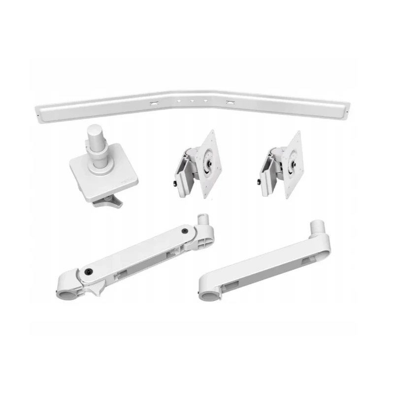 Ergotron LX PRO regulowany mocny uchwyt biurkowy na dwa monitory (biały)