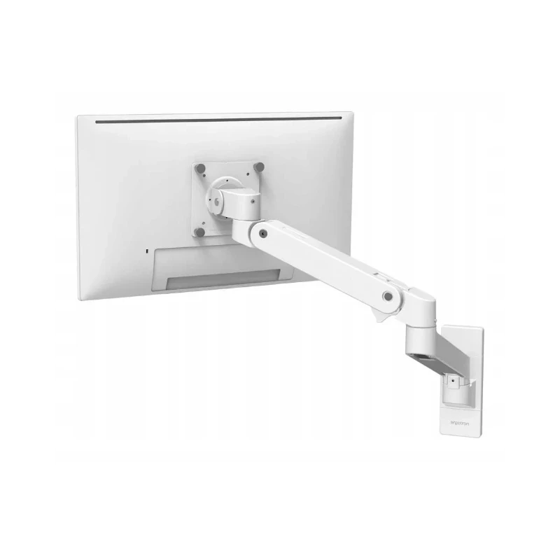 Ergotron LX PRO mocny regulowany uchwyt ścienny na jeden monitor (biały)