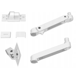 Ergotron LX PRO mocny regulowany uchwyt ścienny na jeden monitor (biały)