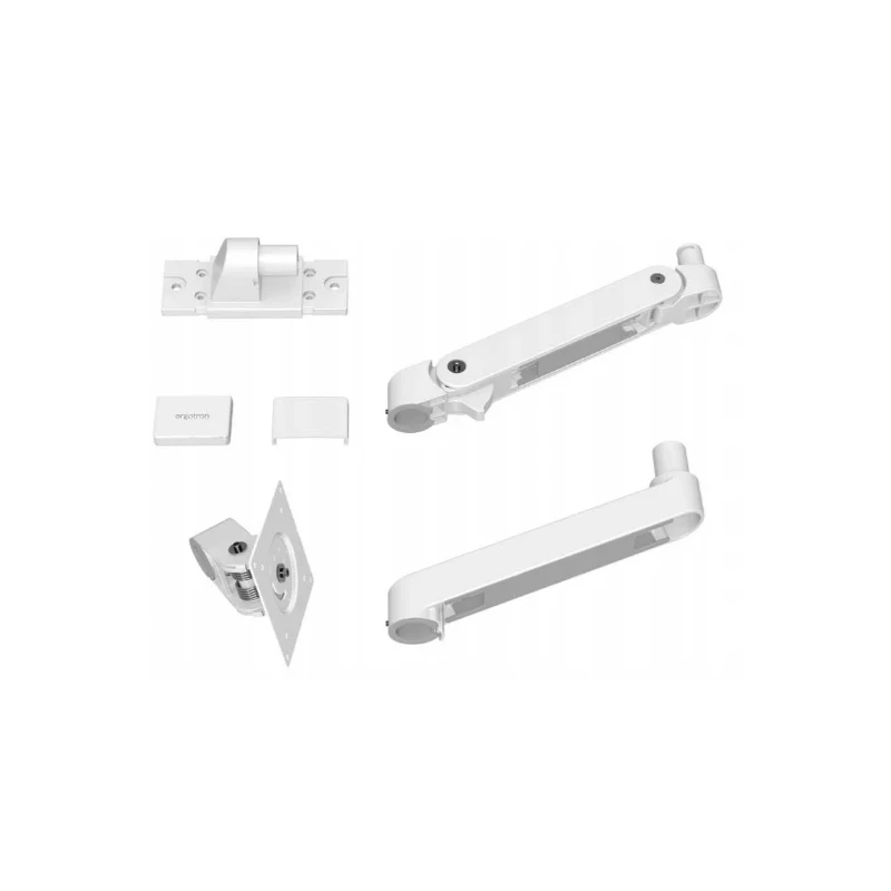 Ergotron LX PRO mocny regulowany uchwyt ścienny na jeden monitor (biały)