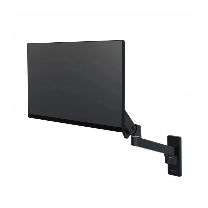 Ergotron LX PRO mocny regulowany uchwyt ścienny na jeden monitor (czarny)