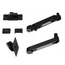 Ergotron LX PRO mocny regulowany uchwyt ścienny na jeden monitor (czarny)