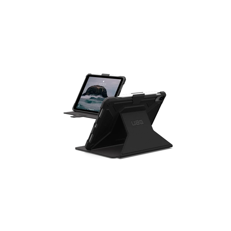UAG Metropolis Tact Armr - obudowa ochronna z uchwytem do Apple Pencil do iPad 10.9" 10 generacja / 11" (A16) (black)