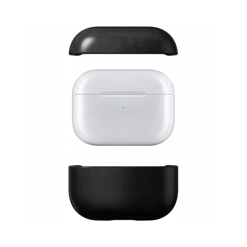 NOMAD Modern Leather Case - skórzane etui do Apple AirPods Pro 2, skóra Horween (black)