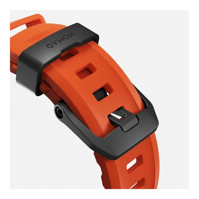NOMAD sportowy pasek Apple Watch KFM i tytan 10/9/8/7/SE/6/5/4 49/46/45/44 (magma, black hardware)