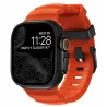 NOMAD sportowy pasek Apple Watch KFM i tytan 10/9/8/7/SE/6/5/4 49/46/45/44 (magma, black hardware)
