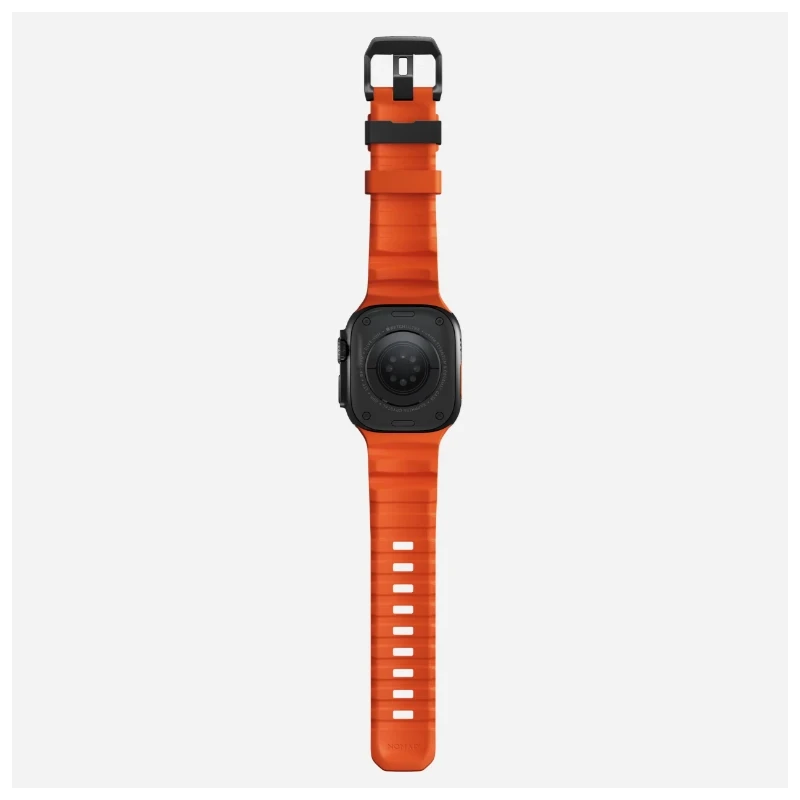 NOMAD sportowy pasek Apple Watch KFM i tytan 10/9/8/7/SE/6/5/4 49/46/45/44 (magma, black hardware)