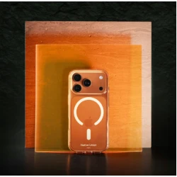 Native Union Case dopasowane przeźroczyste etui iPhone 17Pro MagSafe plecki (transparent)